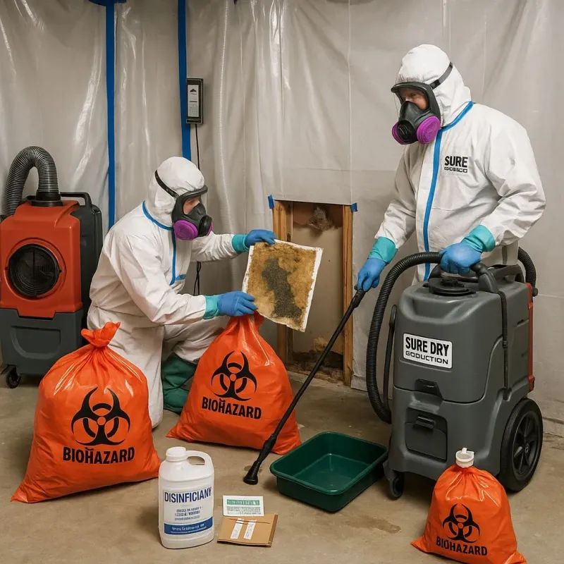 Contaminated Water Handling Protocols process in Urbandale, IA