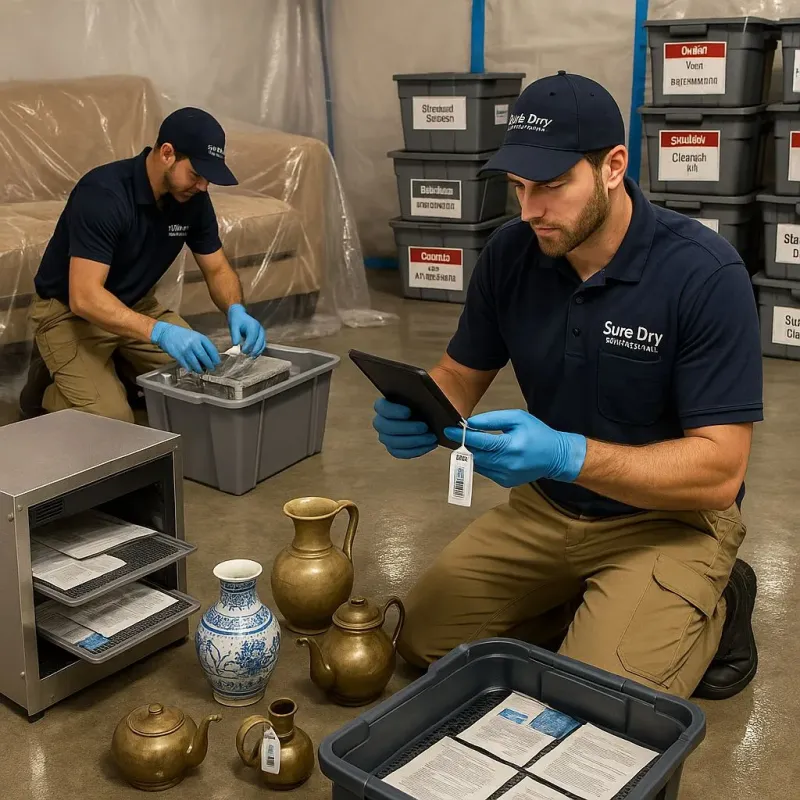 Content Protection and Restoration process in Urbandale, IA