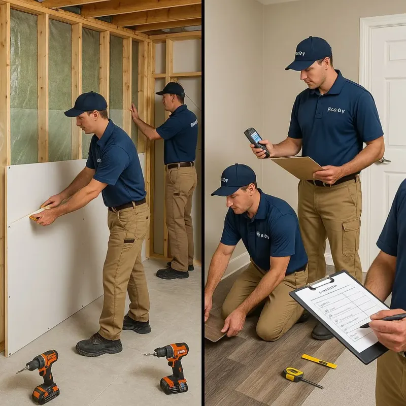 Repairs and Reconstruction process in Urbandale, IA